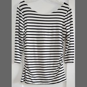 White House Black Market 3/4 Sleeve Top - Size M